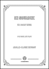 En Sourdine in a sharp minor Vocal Solo & Collections sheet music cover